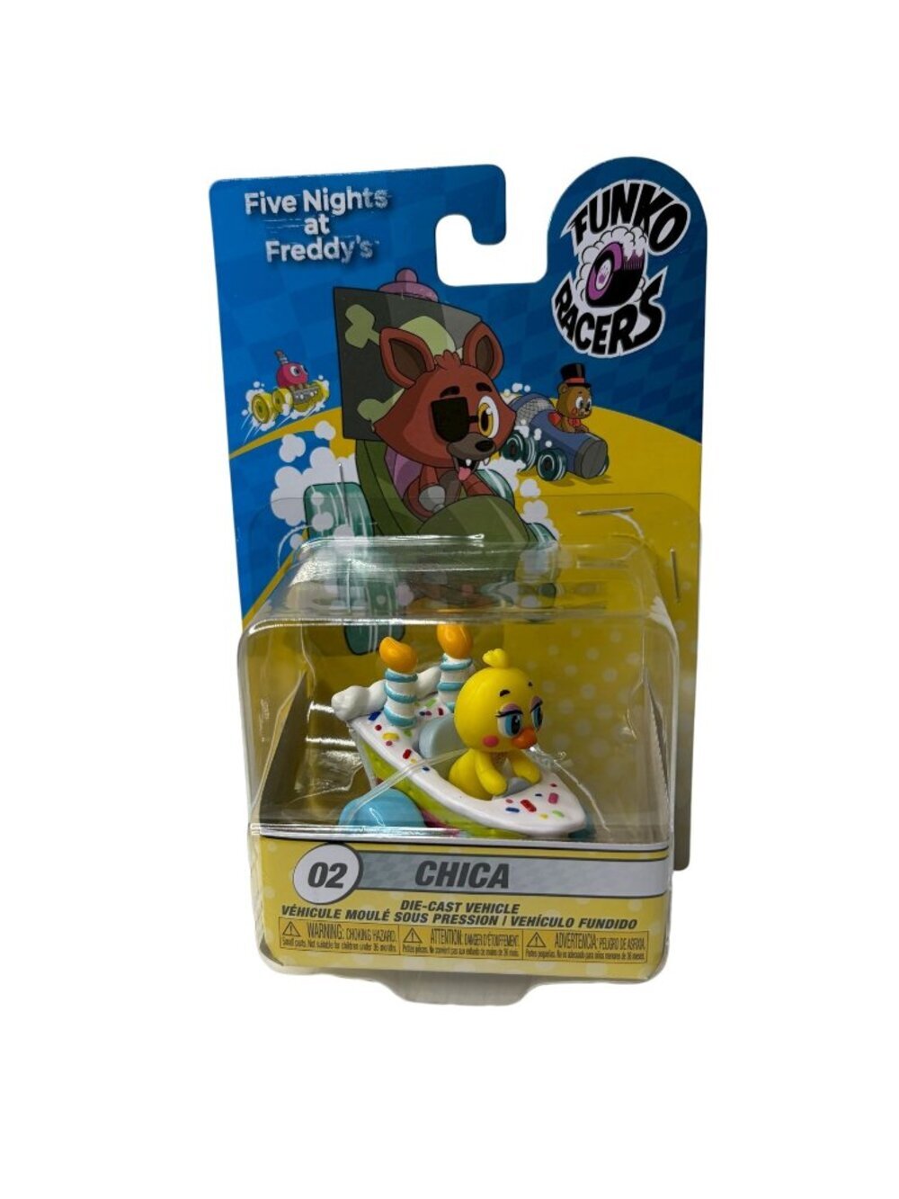 Funko Racers Five Nights At Freddy's Chica Die Cast Vehicle 2018 Toy 02 Birthday